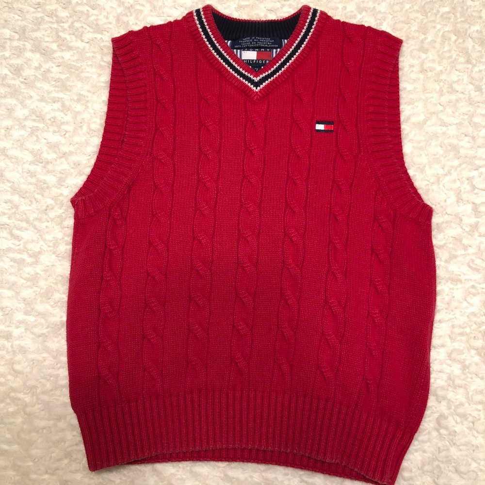 Boys Tommy Hilfiger Sweater Vest